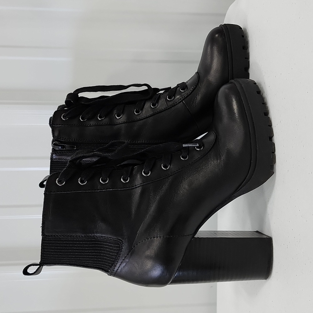 Steve Madden heeled combat boot